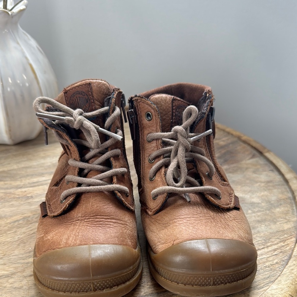 Brown Kids Boots